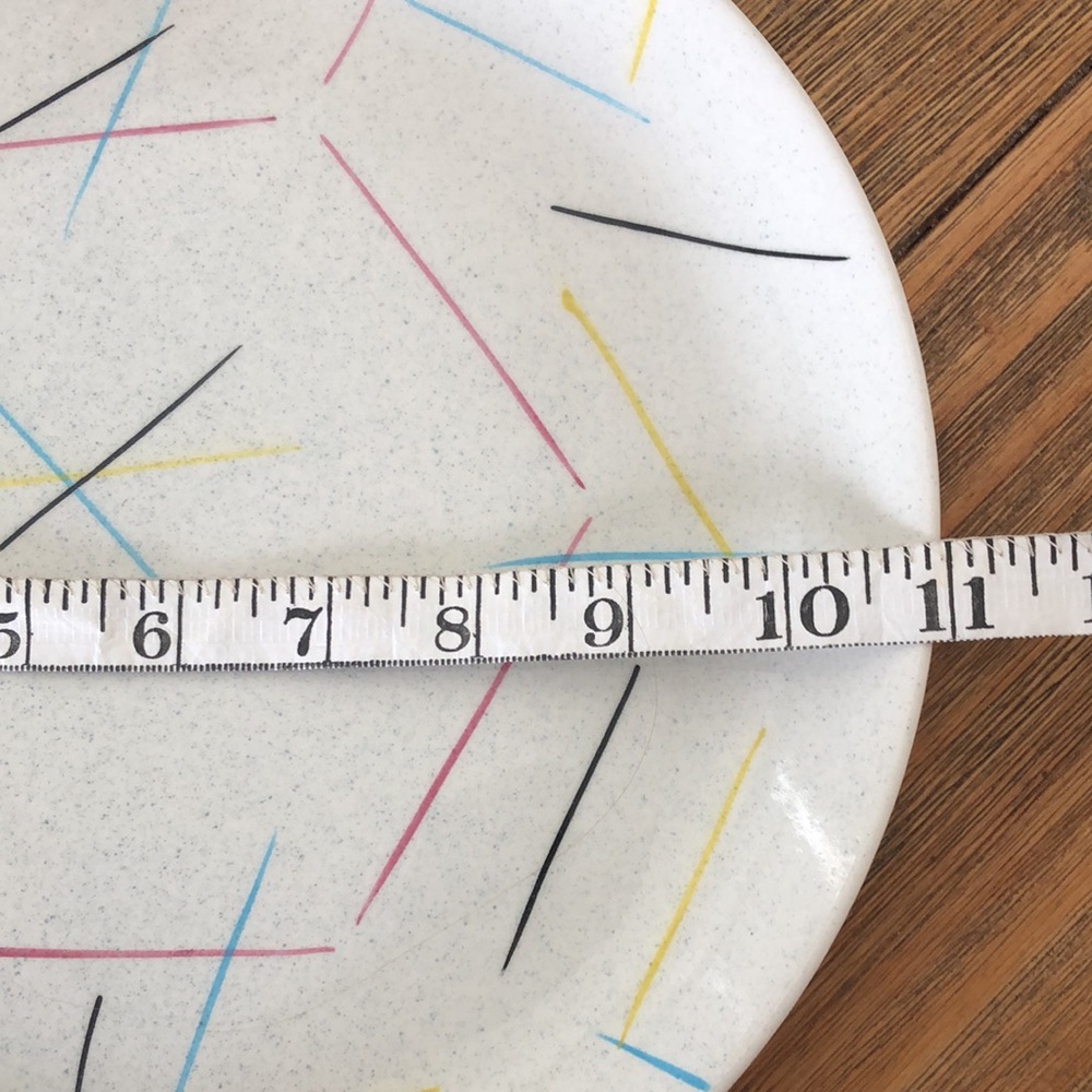 Mid Century Plate by Hycroft - Picture 4 of 6